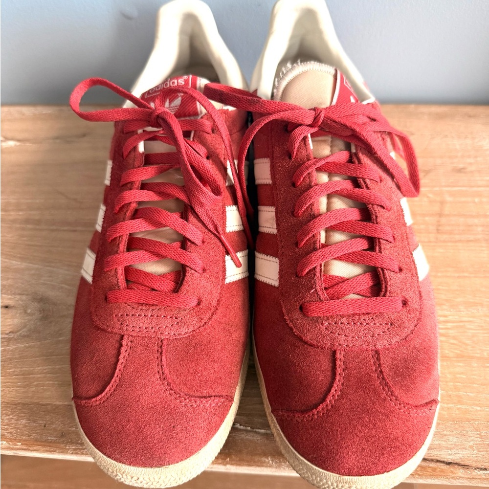 Adidas Red Suede Gazelle Sambas